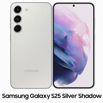Samsung Galaxy S25 256GB Silver Shadow - Unbenutzt (Ohne Simlock)