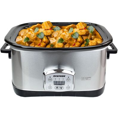 7,5 l Slow Cooker | Schmortopf | Schongarer | Multikocher Lotel