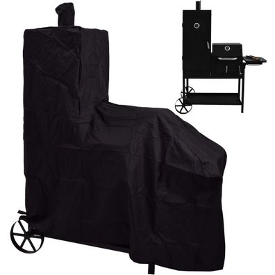 Grillabdeckung für Smoker Klarfortex | Grill Abdeckhaube | Grillhaube