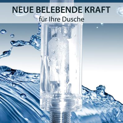 Bergkristall | Dusche | Wasserbelebung + Vitalisierung Vita Max