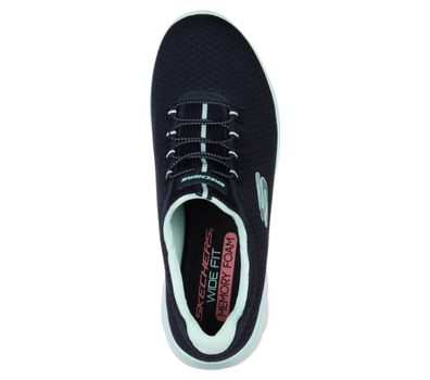 Leichter Navy Sneaker mit Memory Foam, flexiblem Sitz & Bungee-Schnürung Default Titl