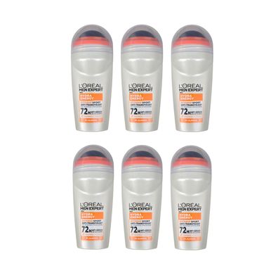 Loreal Men Expert/Hydra Energy"Extreme Sport" Anti-Transpirant 6x50ml/Deoroller