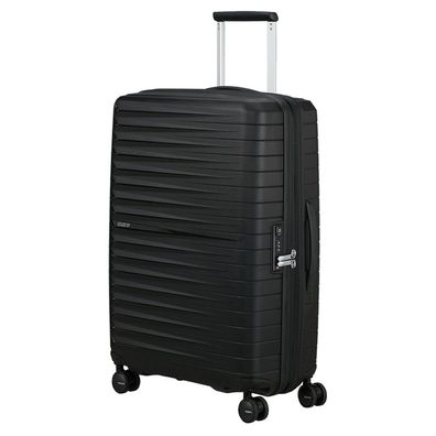 American Tourister Spinner 68/25 TSA EXP 155260, Flash Black, Unisex