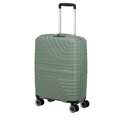 American Tourister Spinner 55/20 TSA EXP 155265, Botanic Green, Unisex