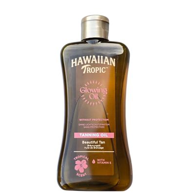 Hawaiian Tropic/Glowing Oil Protection 200ml/Tanning Oil/Sonnenschutz