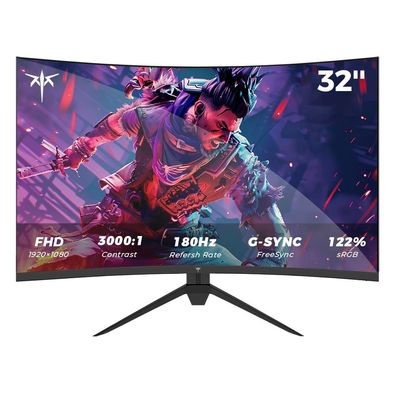 KTC 32 Zoll FHD 180Hz 1920x1080 3000:1 16,7M 8Bit H32S17C 1500R