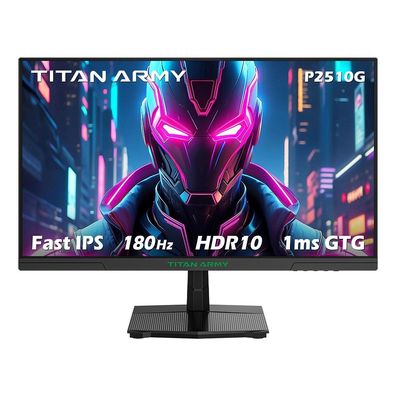24,5 Zoll 1920 * 1080 FAST IPS-Bildschirm 180 Hz TITAN ARMY P2510G Gaming-Monitor
