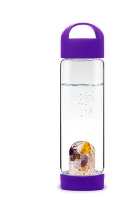 Vita Juwel - YOGA Special Edition - ViA Edelsteinflaschen mit Loop - PRANA Amethyst