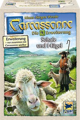 Carcassonne | Schafe und Hügel - 9. Erweiterung