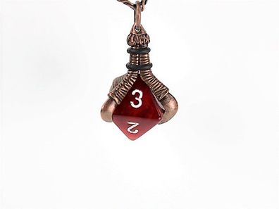 Anhänger w8 Old Copper Finish