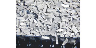 Juweela H0 28393 Masseln Aluminium (1000 Stück) Ausschmückungen 1:87