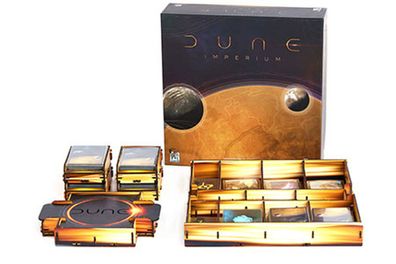 e-Raptor Dune: Imperium - Sortiereinsatz mit UV Lack