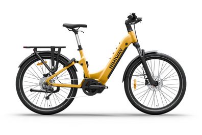 Himiway 27.5"x 2.4" Urbanes E-Bike für Pendler 48V-250W Mittelantriebsmotor 120 Nm