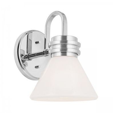 Elstead Lighting Farum Wandleuchte 1-flammig Chrom IP44