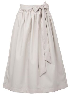 Dirndlschürze Niederaudorf Länge 70cm taupe