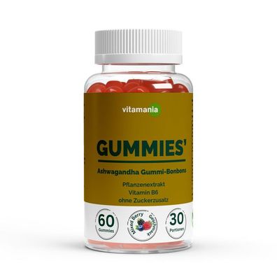 Premium Ashwagandha Gummies 300 + Vitamin B6