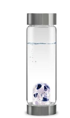 Vita Juwel -  Edelsteinflasche ViA | Balance - Sodalith - Chalcedon - Bergkristall