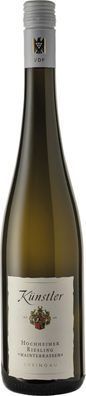 Kuenstler Hochheim Mainterrassen Riesling Qualitaetswein Trocken 2024 0.75 L Flasche
