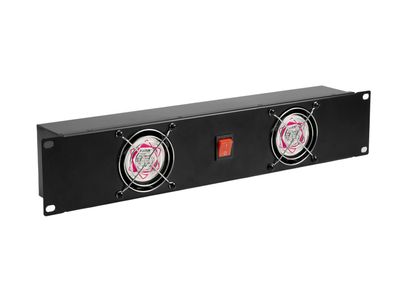 Omnitronic Frontplatte Z-19 mit 2 Lüftern 2HE