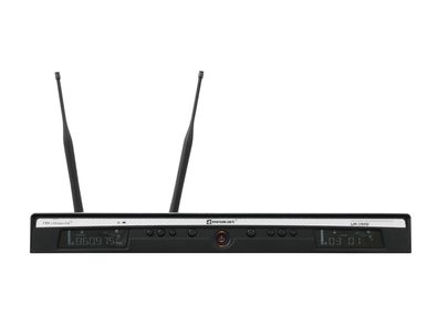 Relacart UR-260D 2-Kanal-UHF-Empfänger 823-832 + 863-865 MHz