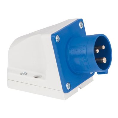 PCE CEE 16 A/240 V 3P Wallmount - male Blau - IP44