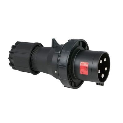 PCE CEE 125 A/400 V 5-pin Plug male Schwarz - IP67