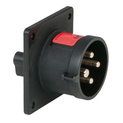 PCE CEE 16 A/400 V 4-pin Socket male Schwarz - IP44