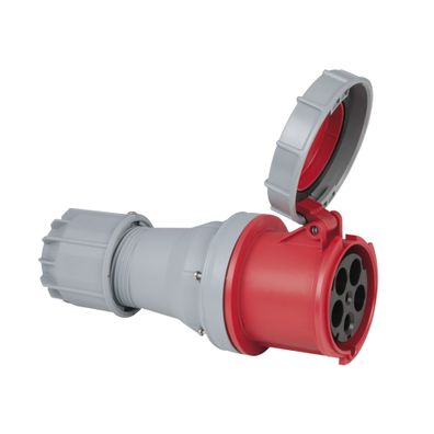 PCE CEE 125 A/400 V 5-pin Plug female Rot - IP67