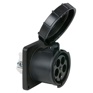 PCE CEE 125 A/400 V 5-pin Socket female Schwarz - IP67