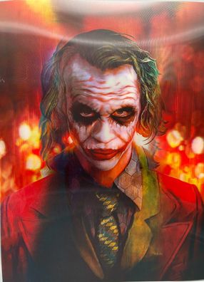 3D-Bild/Effekt-Flip- Batman - Joker -30x40cm-ohne Rahmen