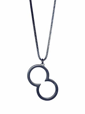 2Eros Icon Necklace Black