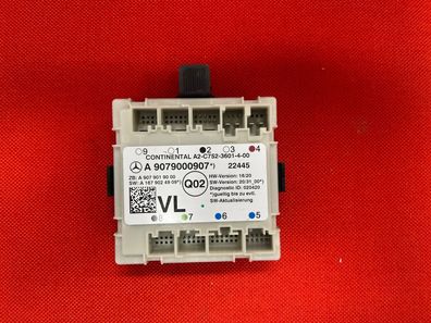 Original Mercedes BENZ Steuergerät Tür vorn links A9079000907 NEU