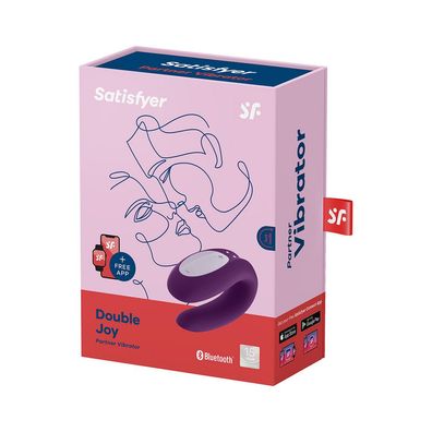 Doppelte Freude - Partner-Vibrator - Violett