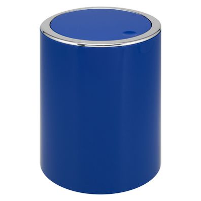 bremermann Kosmetikeimer SAVONA 5,5 Liter aus Kunststoff, rund - blau