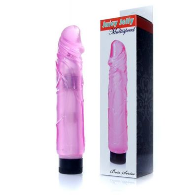 Vibrator-Juicy Jelly - Multispeed Pink