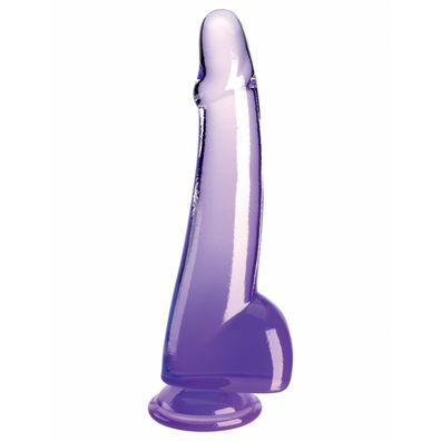 KingCockClear 10 w balls purpl