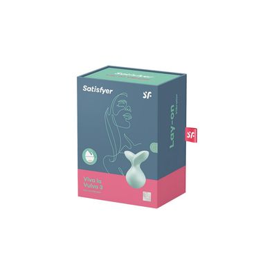 Viva la Vulva 3 - Lay-On Vibrator - Mint