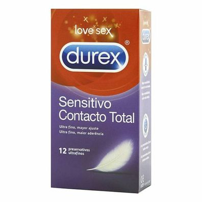 Kondome Durex Sensitivo Contacto Total 12 Stück