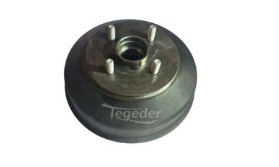 Bremstrommel für Peitz R234/76 230x40 LK=100x4 mit Stehbolzen 30204/30206