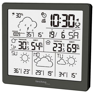 technoline WD2200 Wetterstation | Mehrtagesvorhersage | DirektWetter App