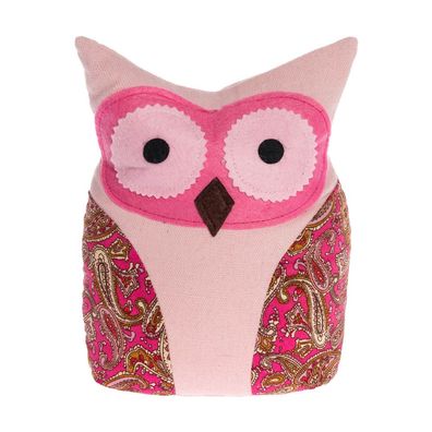 Türstopper SILA rosa pink Eule mit Sandfüllung Doorstop H21cm Türsack