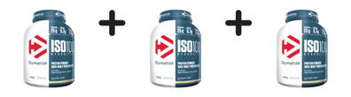 3 x Dymatize ISO 100 (2264g) Birthday Cake