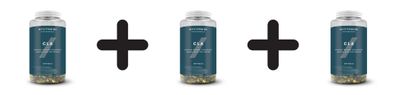 3 x Myprotein MyVitamins CLA 1000mg (60 softgels)
