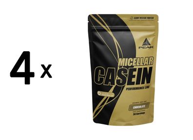 4 x Peak Micellar Casein (900g) Chocolate