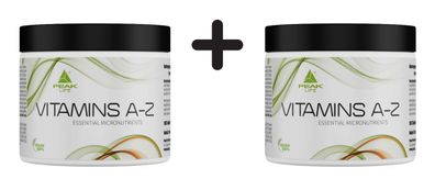 2 x Peak Vitamins A-Z (180)
