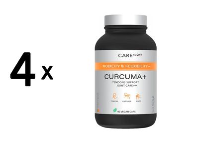 4 x QNT Curcuma+ (90) Unflavoured