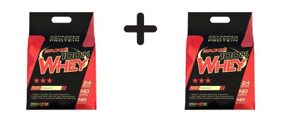 2 x Stacker2 100% Whey (2000g) Cappuccino