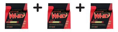 3 x Stacker2 100% Whey (454g) Creamy Vanilla