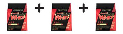 3 x Stacker2 100% Whey (908g) Banana Milkshake
