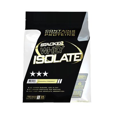 Stacker2 Whey Isolate (750g) Pineapple Coconut